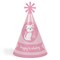 Big Dot of Happiness Purr-fect Kitty Cat - Cone Happy Birthday Party Hats for Kids and Adults - Set of 8 (Standard Size)